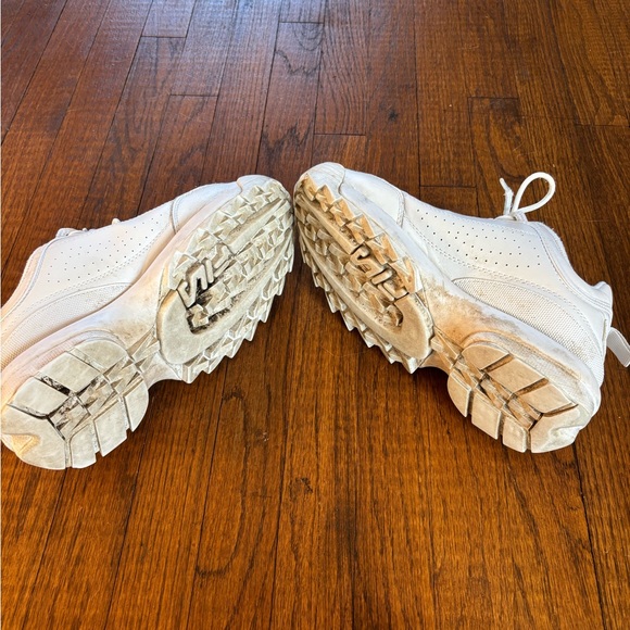 Fila disruptor platform white athletic Sneakers with Logo 8.5 - Picture 4 of 4